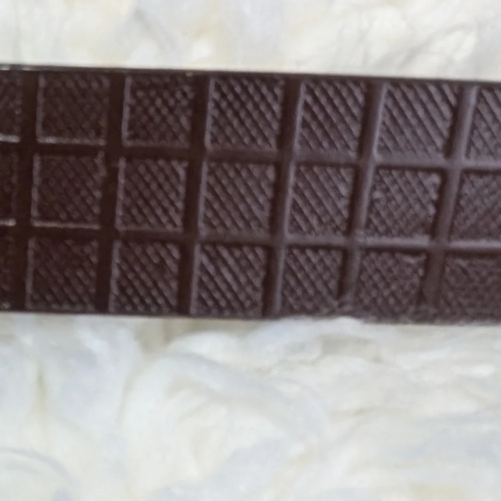 Brown Textured Leather Belt